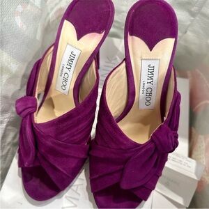 Jimmy Choo Purple Heels